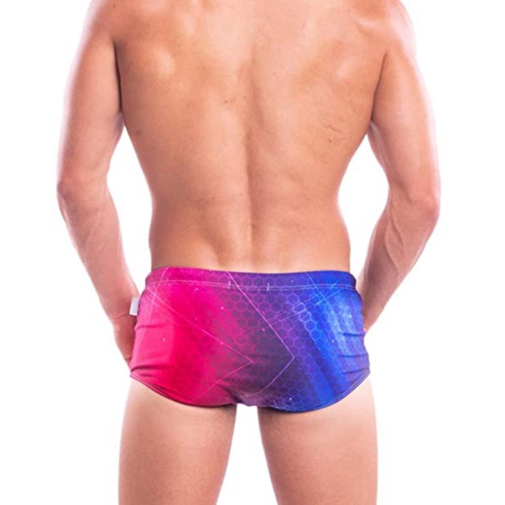 Men’s short short bathing suit. Never worn No tags